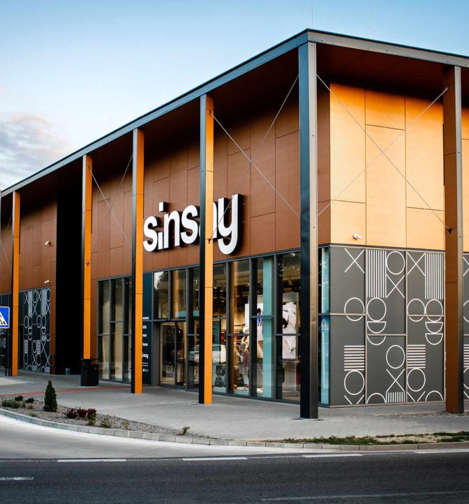 Obchodné centrum Prievidza – SINSAY